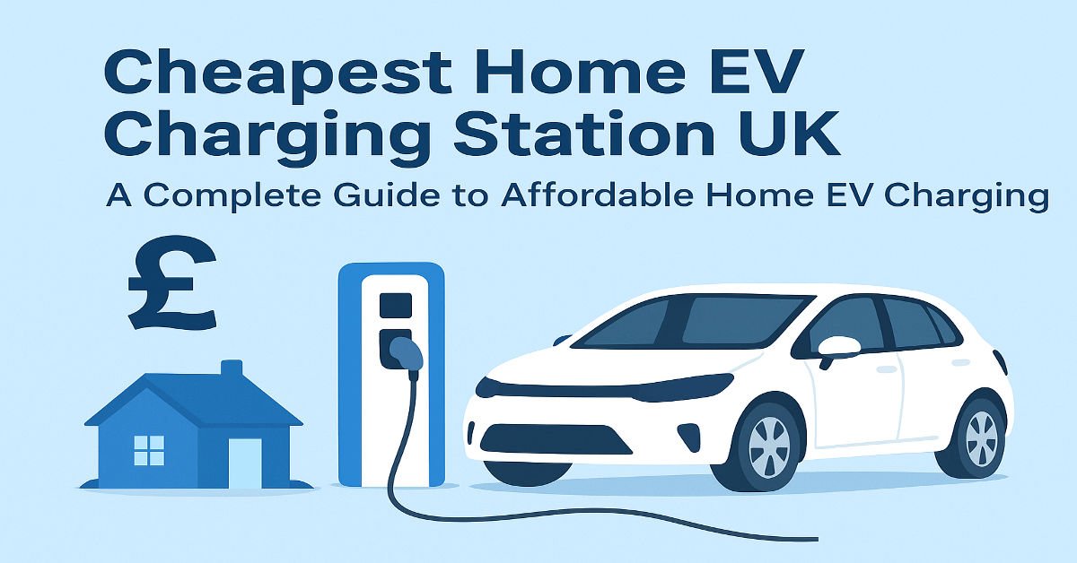 Cheapest Home EV Charging Station UK.