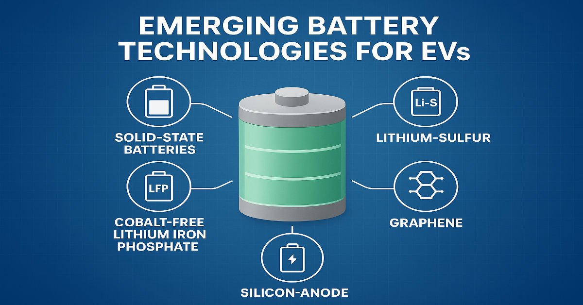 Emerging Battery Technologies for EVs