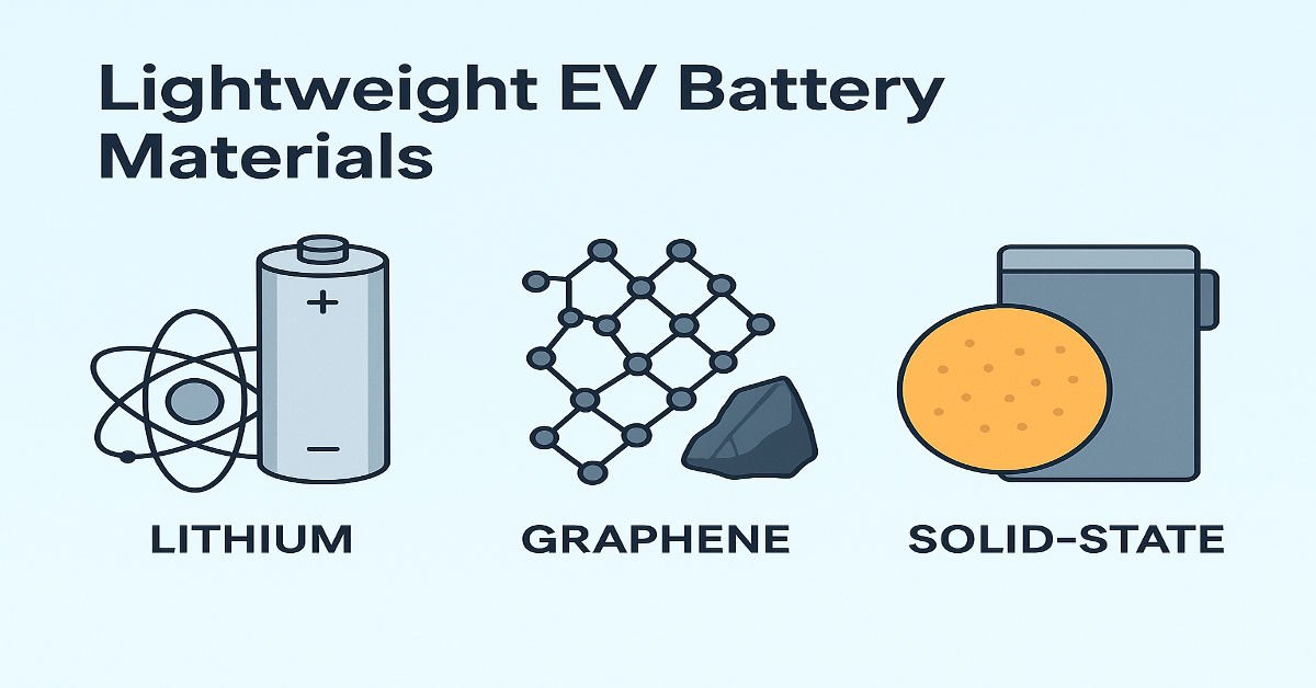 Lightweight EV Battery Materials electric mobility.