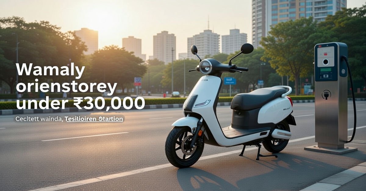 Electric bikes under ₹30,000 in India