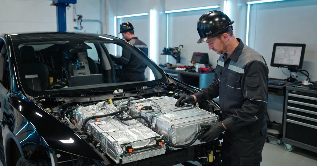 EV lithium-ion battery replacement