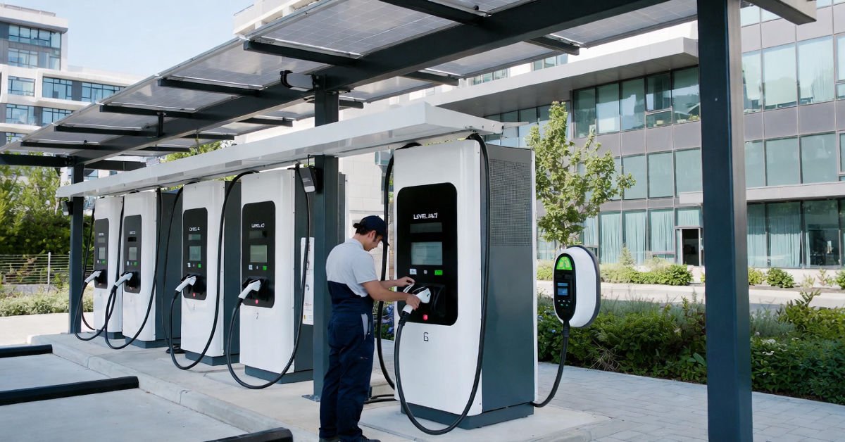EV charging station maintenance costs