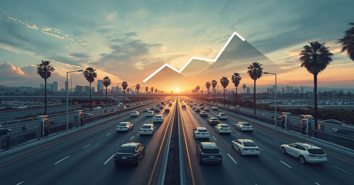 Are EV sales declining in California