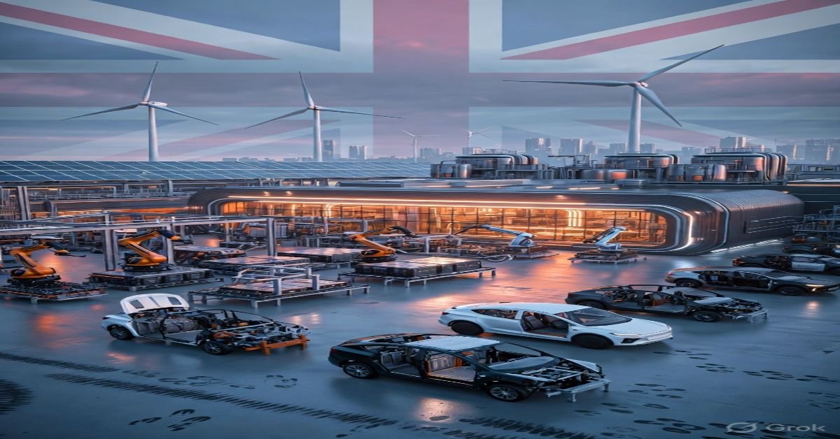 UK EV battery sector investment news