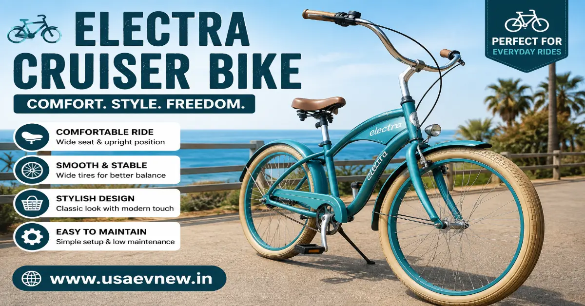 Electra cruiser bike,
